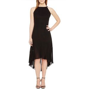 Vince Camuto Women's Chiffon Halter Pleat Dress